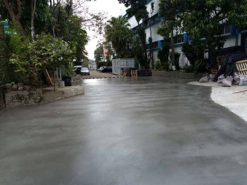 piso de concreto
