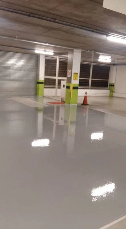 piso industrial epóxi