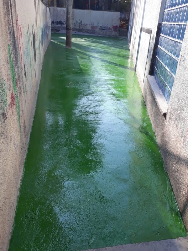 restauração de pintura de piso antiderrapante